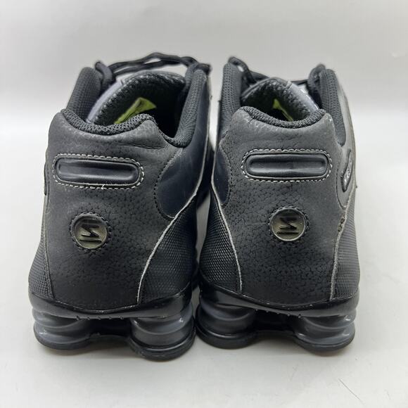 Nike Shox NZ Running Shoes Men Size 10.5 Gray Black Athletic Comfort Sneakers - Picture 4 of 9